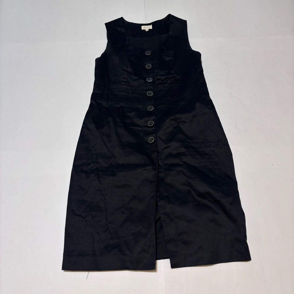 The Limited Black Sleeveless Button-Down Dress - Picture 7 of 12